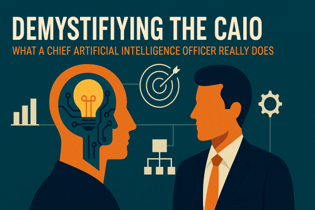 chief artificial intelligence officer responsibilities, CAIO leadership role, AI strategy executive, enterprise AI alignment