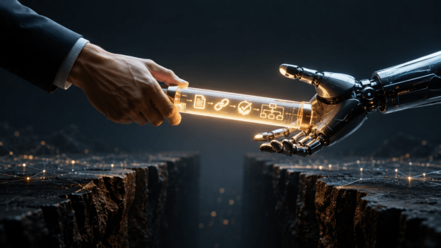 AI operating system continuity handoff between human judgment and machine intelligence